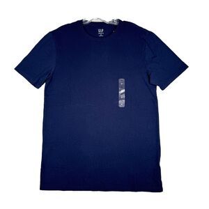 Gap Shirt Mens Medium Blue‎ Cotton Standard Tee Basic Neutral Minimalist Casual